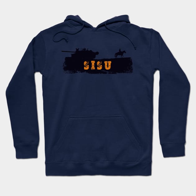 sisu finnland 1944 Hoodie by MLArtifex